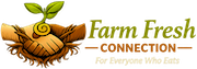farm fresh connection logo green tag 180x60